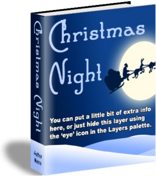 Product picture Collection of Christmas Holiday themed ebook covers 